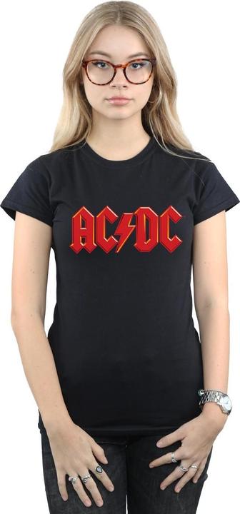 Immagine prodotto AC/DC Maglietta in cotone con logo rosso (M)