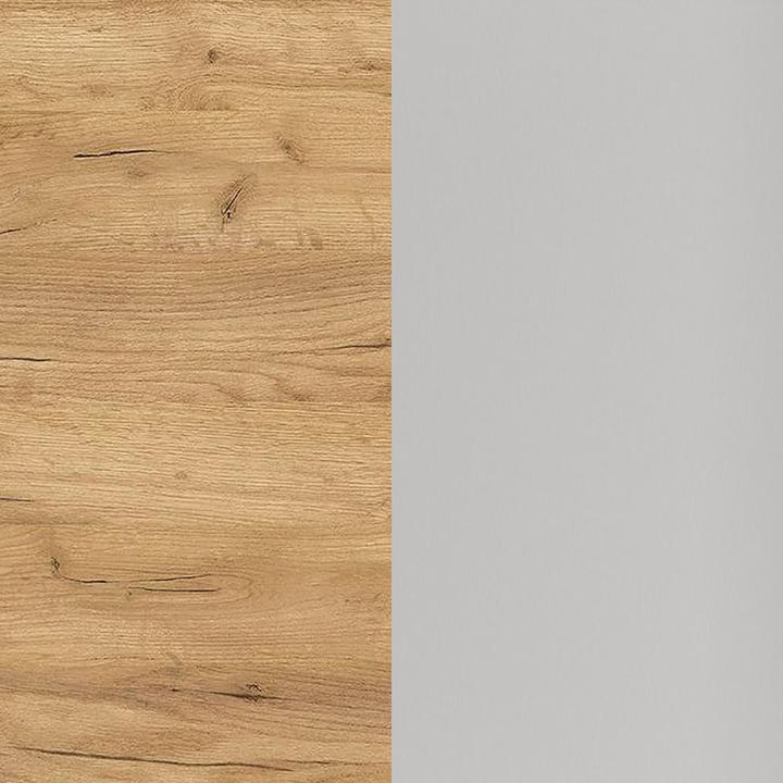 Produktbild Germania JET höhenverstellbarer Schreibtisch navarra-eiche rechteckig, T-Fuss-Gestell silber 180,0 x (180 x 72 cm)