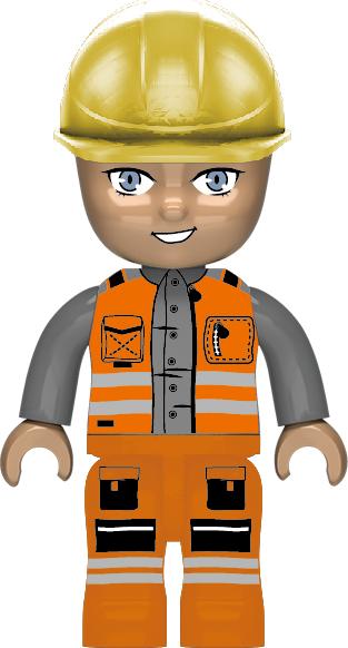 Image du produit Kiddicraft KIDDIZ Pack de figurines de l'équipe de construction