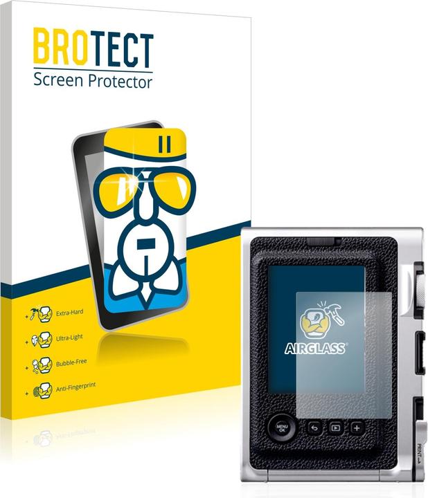 BROTECT AirGlass Panzerglasfolie (Displayschutz, Instax Mini Evo)