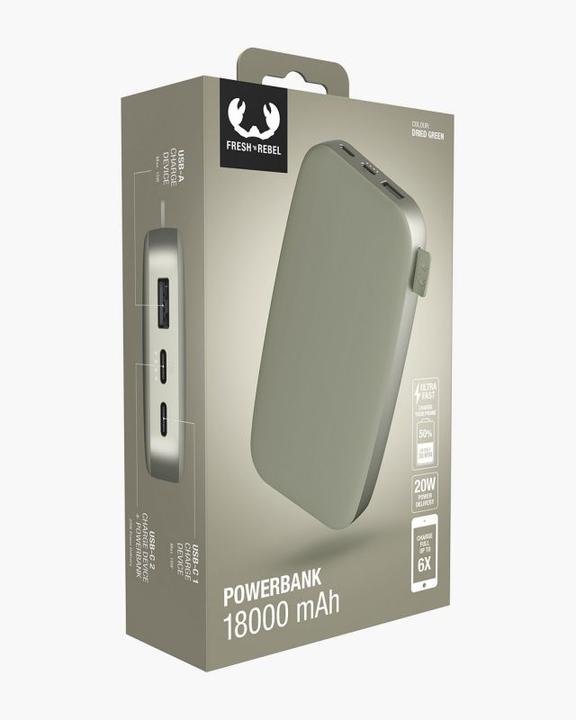 Actual product image Fresh'N Rebel Powerbank (18000 mAh, 20 W, 66.60 Wh)