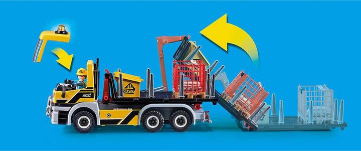 Actual product image Playmobil Truck with swap body (70444, Playmobil City Action)