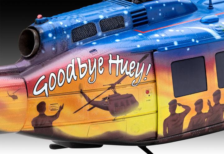 Actual product image Revell Bell UH-1D Goodbye Huey