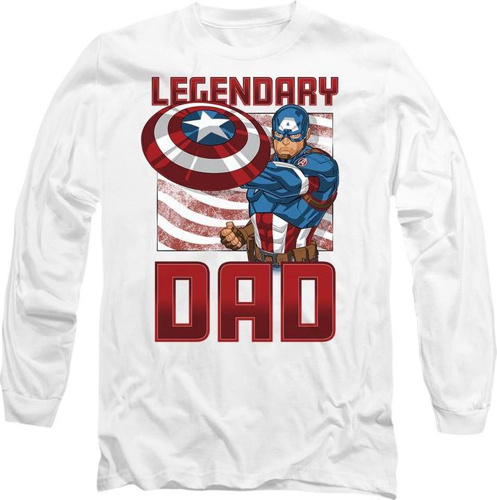 Produktbild Captain America Legendary Dad TShirt (M)