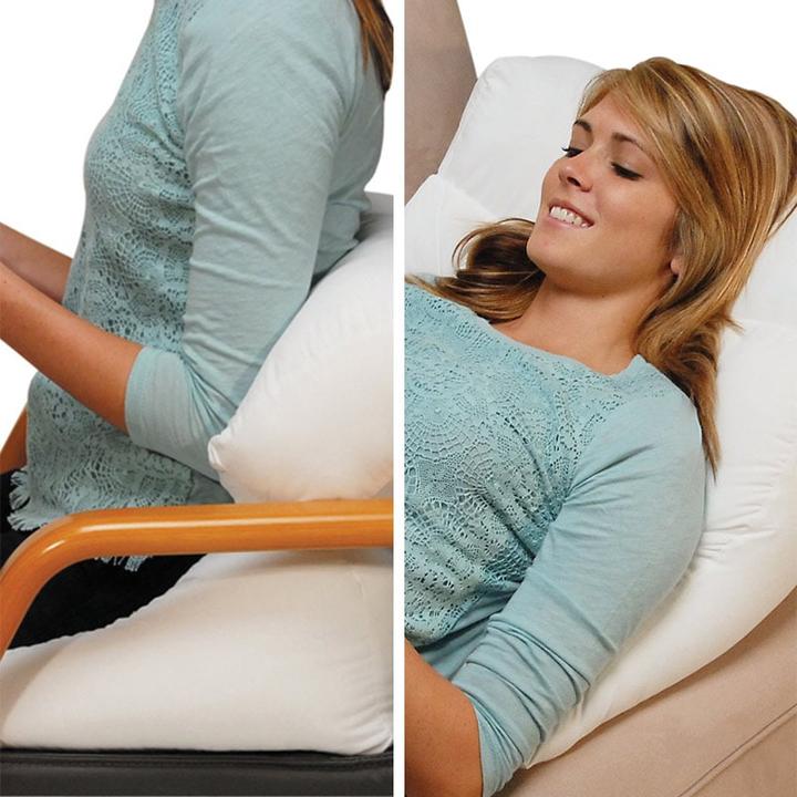 Image du produit Dreamolino Flip Pillow (23 x 50 x 14 cm, 43 x 50 x 15cm)