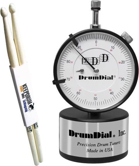 Produktbild Drum Dial Drum Tuner Stimmgerät mit Drumsticks