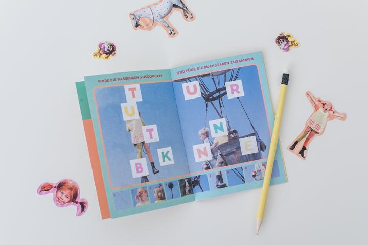 Produktbild DH-Konzept Pippi Langstrumpf Partygeschenk Mal- und Rätselheft