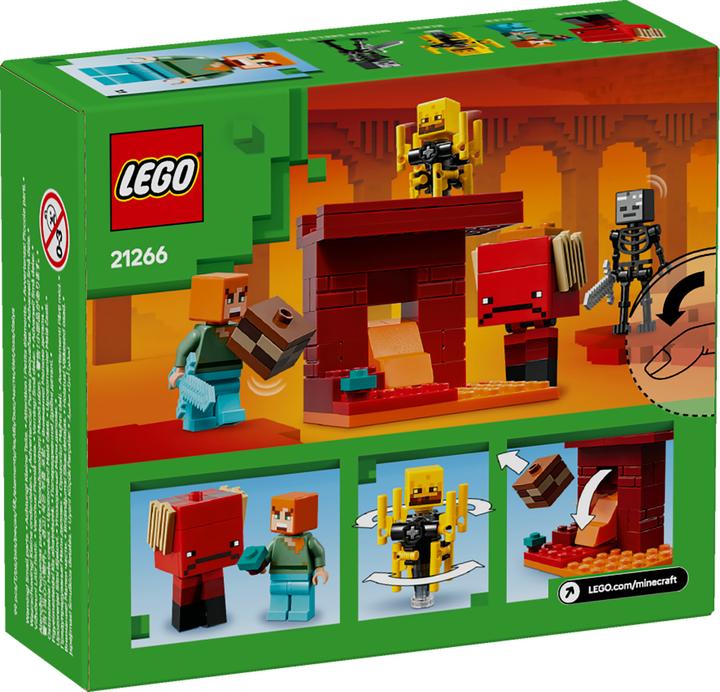 Produktbild LEGO Das Lava-Duell im Nether (21266, LEGO Minecraft)