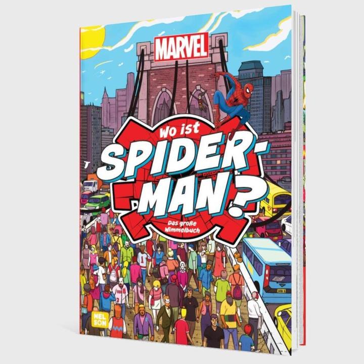 Produktbild Marvel: Wo ist Spider-Man? Das grosse Wimmelbuch (Deutsch, Marvel, Constanze Steindamm, 2024)
