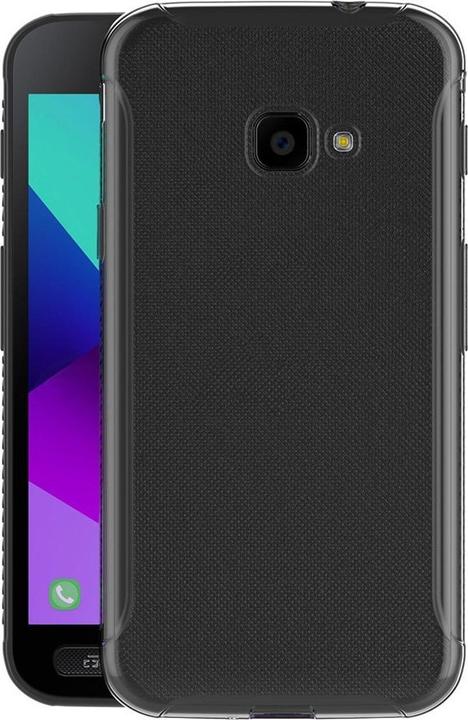 Produktbild König Design Handyhülle für Samsung Galaxy Xcover 4 Schutzcase Backcover Bumper Transparent (Samsung Galaxy Xcover 4)