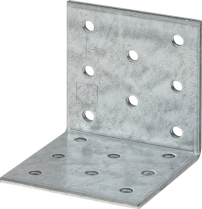 Image du produit Vormann Equerre de panneau perforé 80 x 80x80mm S.2,5 mm (Angle de la tôle perforée, 50 pcs)