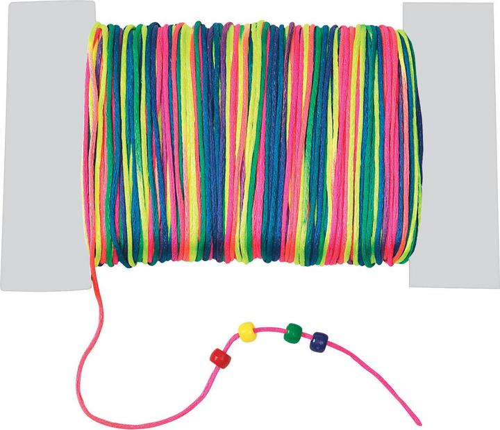 Produktbild Colorations Satin-Perlenschnur Regenbogen, 91 m. (91 m)