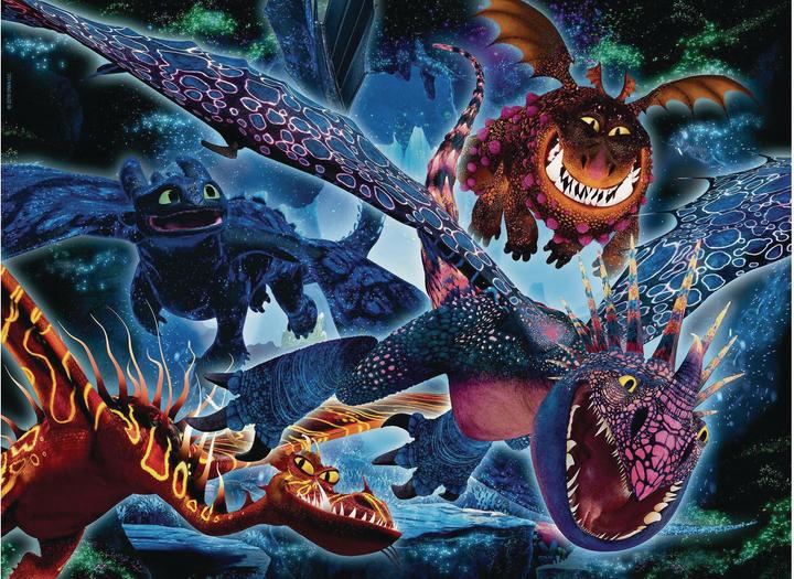Image du produit Ravensburger Dragons brillants (100 pièces)