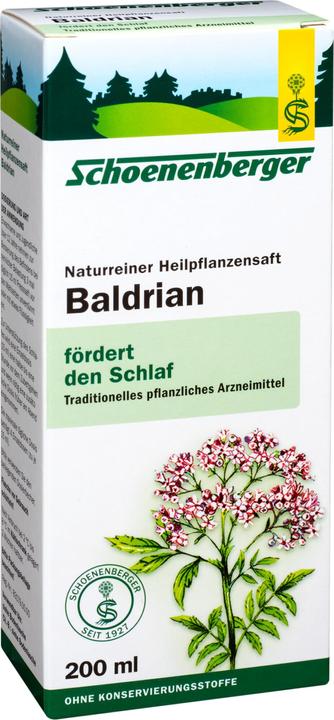 Produktbild Schönenberger naturreiner Heilpflanzensaft Baldrian fördert den Schlaf, 200 ml Lösung