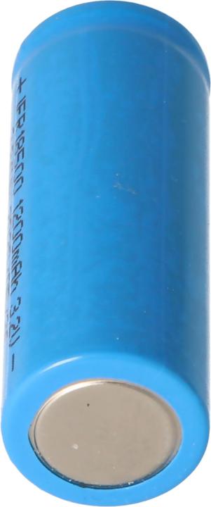 Immagine prodotto EIZfan Batteria IFR 18500 Flat Top senza testa non protetta (1 pz., 18500, 1200 mAh)