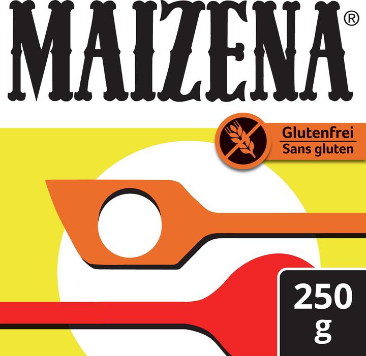 Produktbild Maizena Reine Maisstärke glutenfrei, zum Binden von Saucen und Suppen oder für besonders flaumiges Backen (250 g)