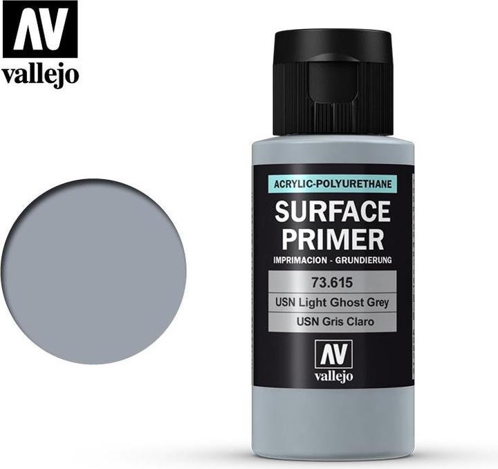 Immagine prodotto Vallejo Primer per superfici - USN Light Ghost Grey (73.615)