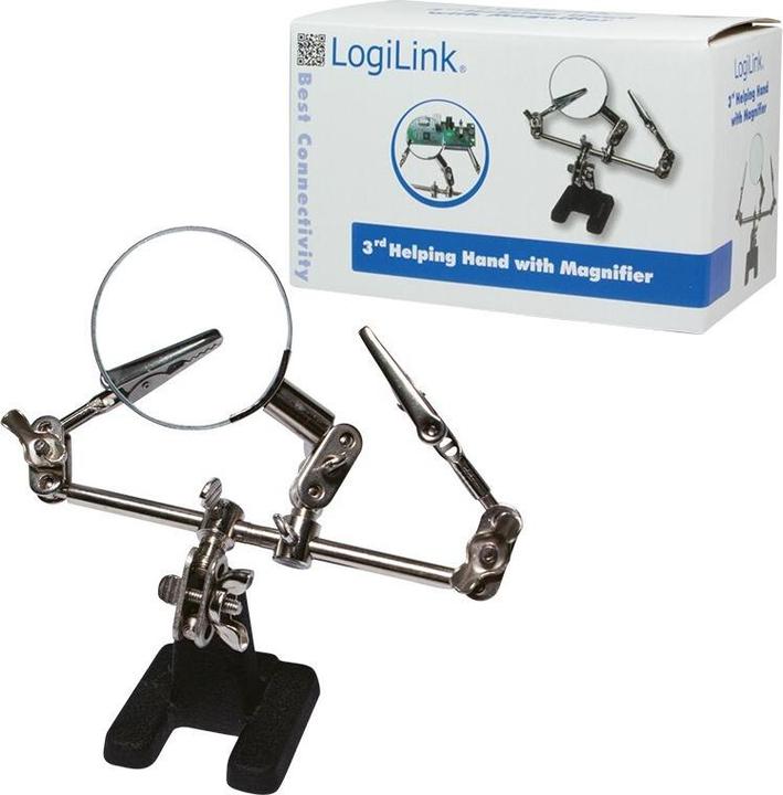 LogiLink 3. Helfende Hand mit Lupe