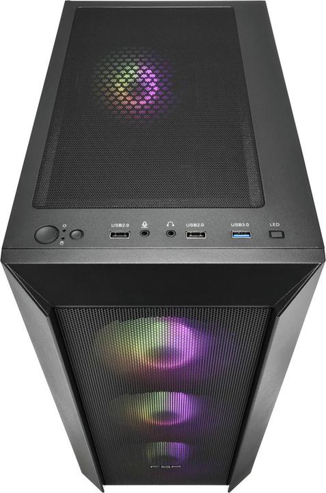Image du produit Fortron FSP Geh Midi CMT218 ATX/M-ATX/M-ITX/ARGB o.N. Black retail (ITX, mATX)
