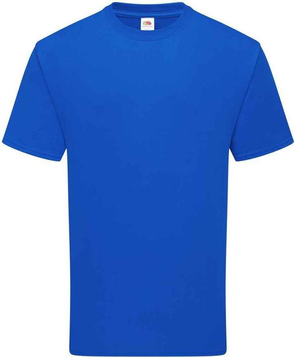 Actual product image Fruit of the Loom Unisex Adult Cotton T-Shirt (S)