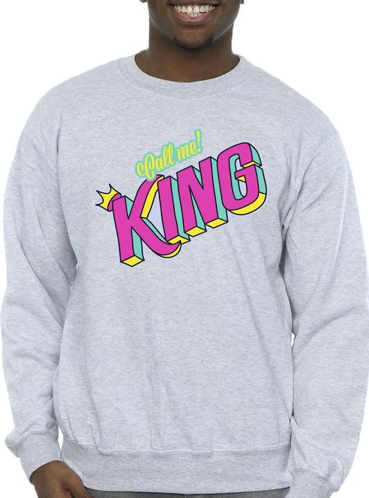 Actual product image Disney Mens The Lion King Classic King Sweatshirt (XXL)