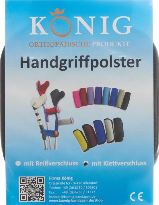 Produktbild König Chain Griffpolster Krücken
