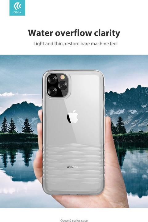 Actual product image Devia Ocean2 series case iPhone 11 Pro clear (Apple iPhone 11 Pro)