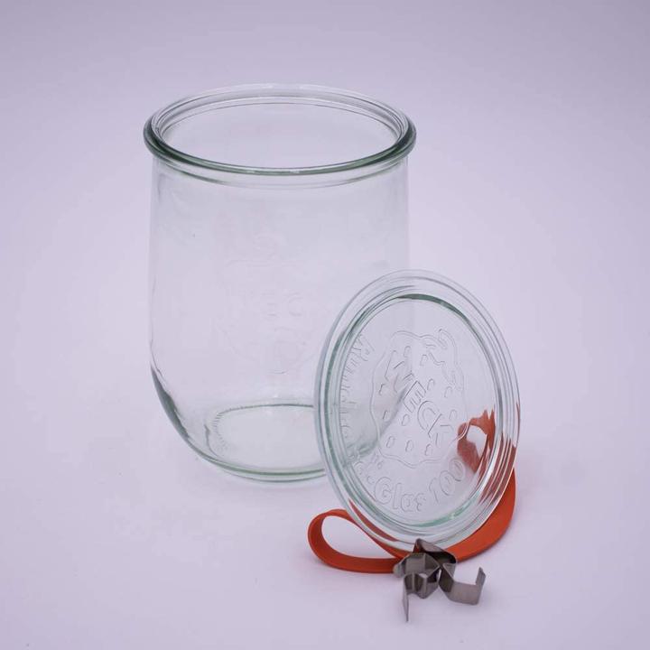 Image du produit Flaschenbauer.de Lot de 12 pots de 1L, bocaux à conserves (12 pcs, 1 l)