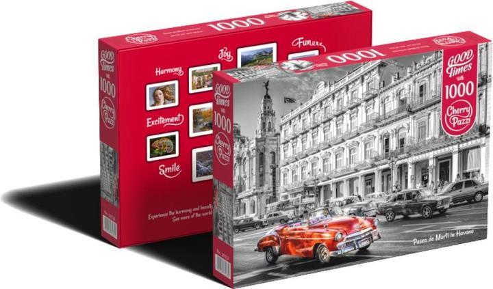 Produktbild Cherry Pazzi Puzzle Paseo de Marti, Havanna 1000 Teile (1000 Teile)