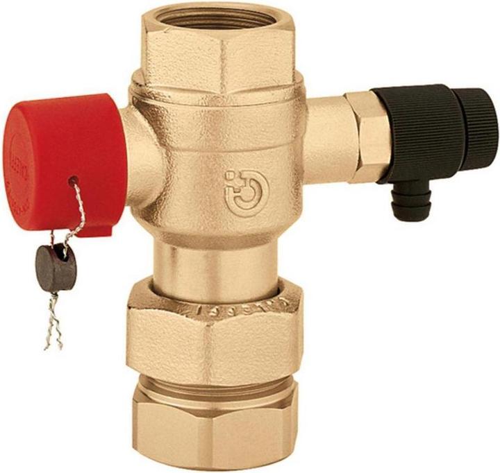 Actual product image Caleffi Cap valve 3/4inchx3/4inch