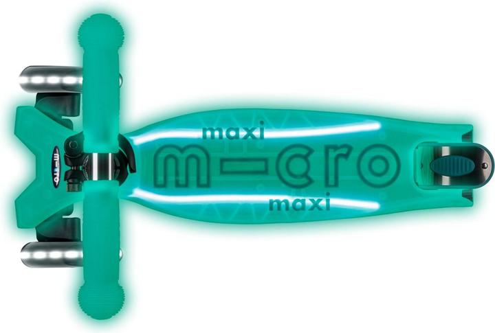 Immagine prodotto Micro Scooter Maxi Deluxe Glow LED Plus Jelly Green