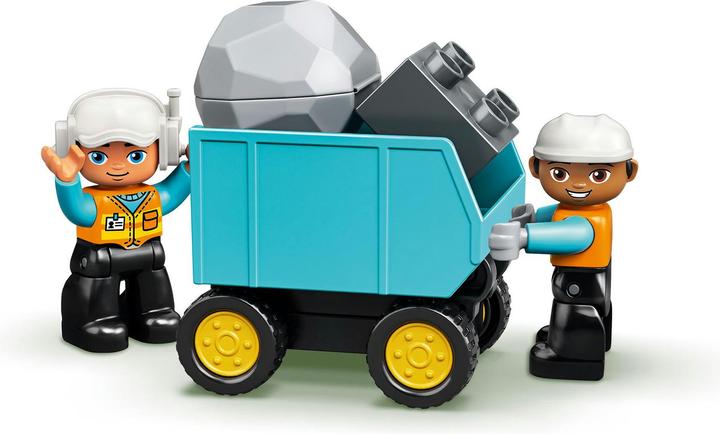 Actual product image LEGO DUPLO excavators and trucks (10931)
