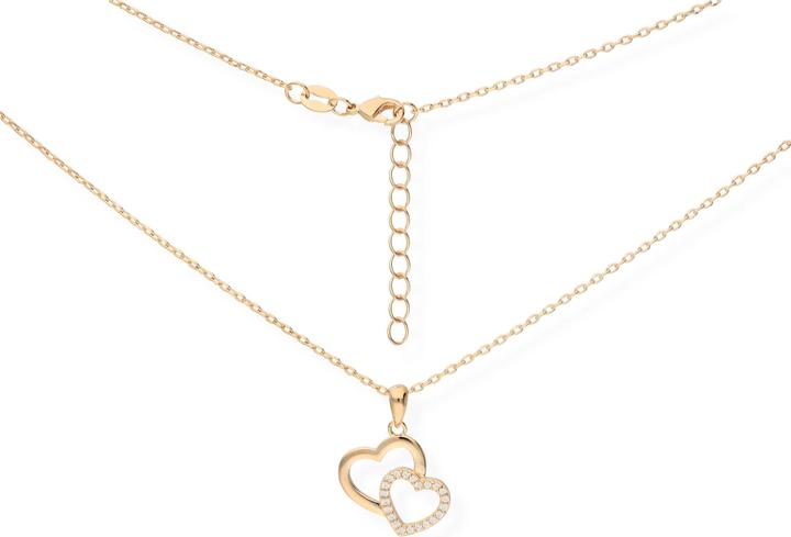 Produktbild Carat Hearts (Messing Plaqué Or, 42 cm)