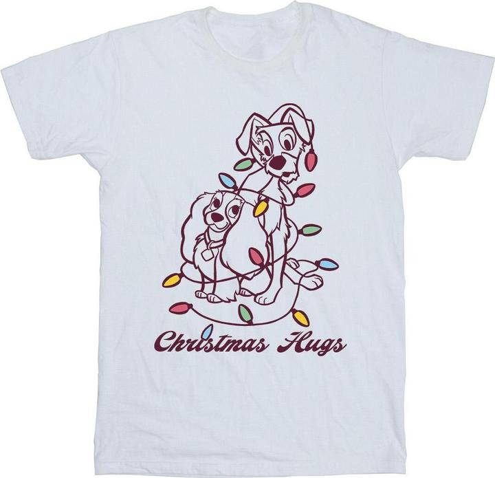 Produktbild Disney Lady And The Trump Christmas Hugs TShirt (XL)