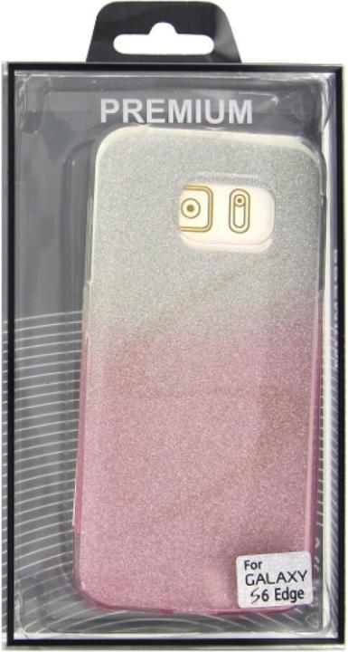 Productafbeelding OEM TPU Hoesje Glans voor Samsung Galaxy S6 Edge roze (Samsung Galaxy S6 Edge)