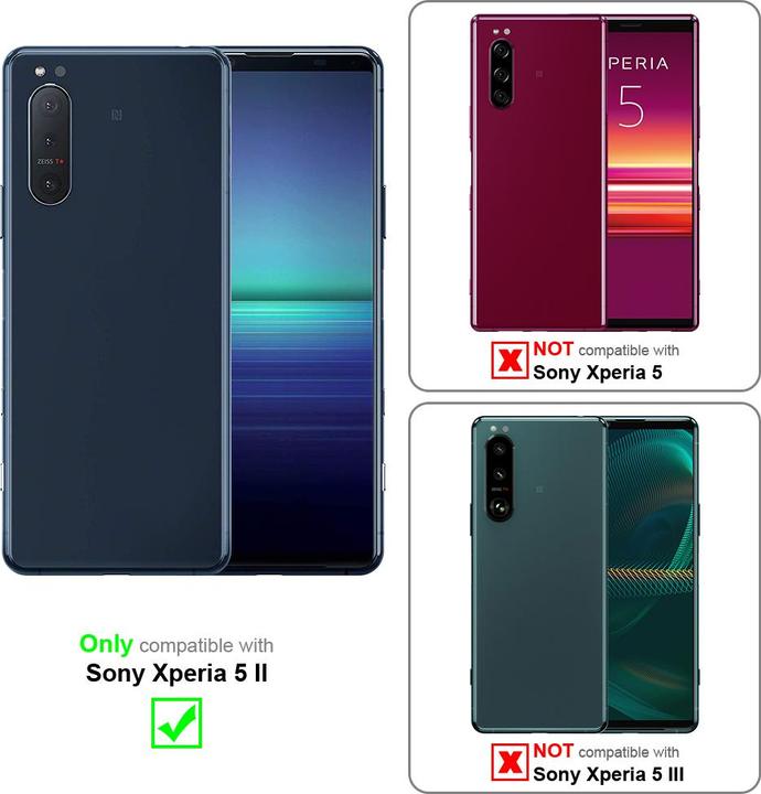 Produktbild Cadorabo Universale Schutzhülle Tasche mit Gürtelclip (Sony Xperia 5 II)