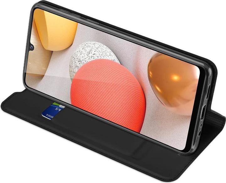Actual product image Dux Ducis Galaxy A12 - Flip Folio Case black-Copy (Samsung Galaxy A12)