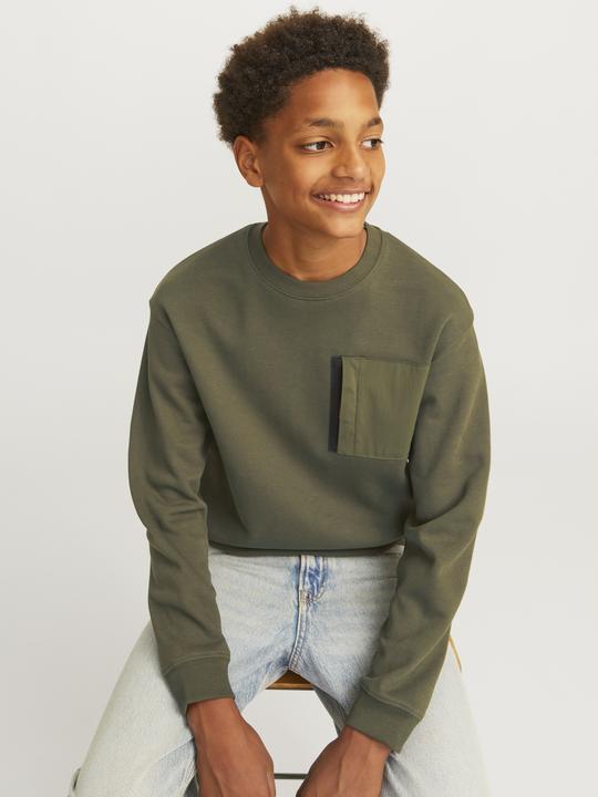 Produktbild Jack & Jones Einfarbig Sweatshirt Für jungs Sweatshirt (176)