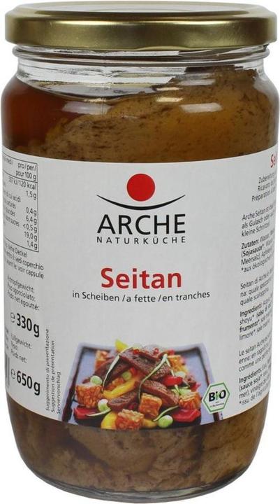 Produktbild Seitan in Scheiben im Glas Bio (330 g)