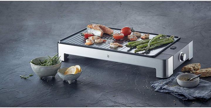 Produktbild WMF Tischgrill elektro Elekrogrill flach & gerippt Temperaturwahl Lono 2300W