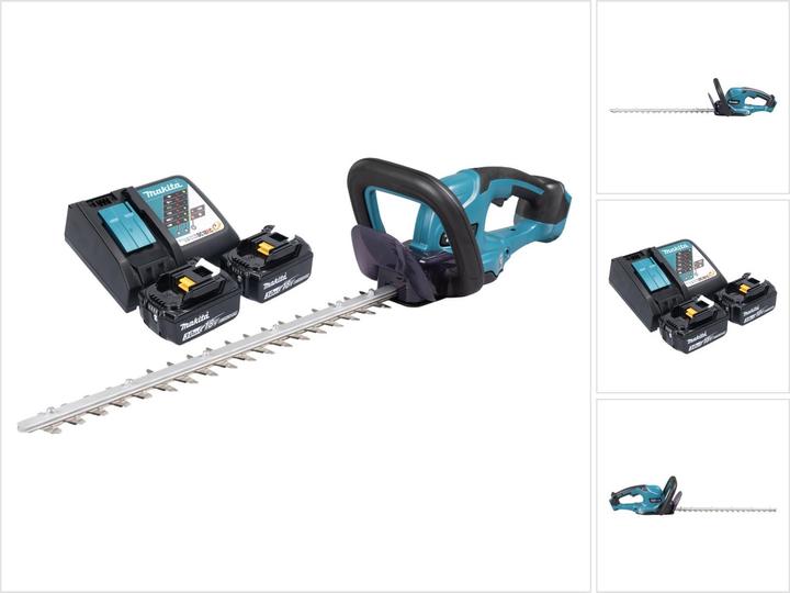 Image du produit Makita DUH 507 RF2 Taille-haies sans fil 18 V 50 cm + 2x batterie 3,0 Ah + chargeur (Taille-haies sans fil)