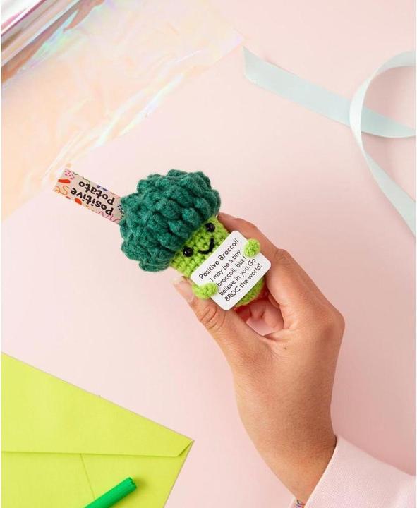 Actual product image I Am Creative Positive broccoli (6 cm)
