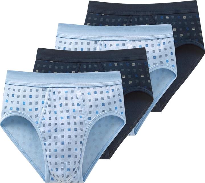 Produktbild Schiesser 4er Pack Cotton Essentials Feinripp Sportslip / Unterhose (XL, 4er Pack)