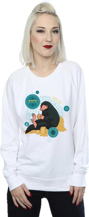 Actual product image Fantastic Beasts Womens/Ladies Sitting Niffler Sweatshirt (XL)