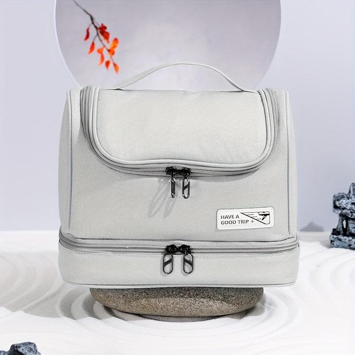 Produktbild Only-Bags.Store Trockene und nasse getrennte Kulturtasche, Reise-Kosmetik-Aufbewahrungstasche mit grossem