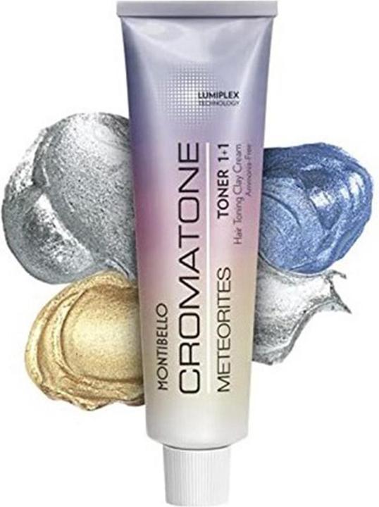 Actual product image Montibello Cromatone Meteorites Platinum Nacré Toner 60g (Platinum Nacré)