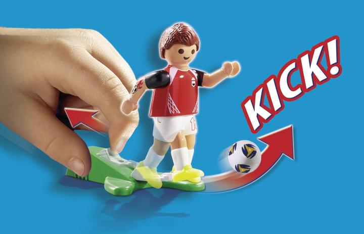 Produktbild Playmobil Grosse Fussballarena zum Mitnehmen (70244, Playmobil Sports & Action)