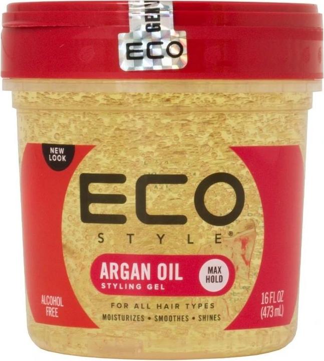 Eco Style Styling Gel with Moroccan Argan Oil (Haargel, 473 ml)