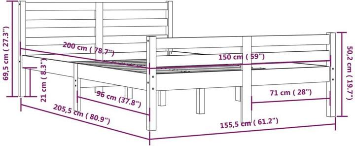 Actual product image VidaXL Ingaborg (150 x 200 cm)