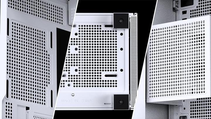 Produktbild Jonsbo D41 MESH White (mATX, DTX, Mini-ITX, ATX)